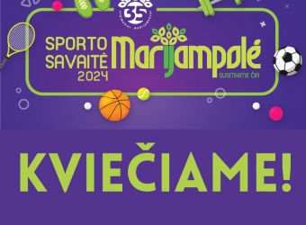 Kviečiame į Marijampolės sporto savaitę 2024!